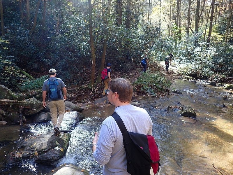 Creek Crossing on Pulliam Creek Trail