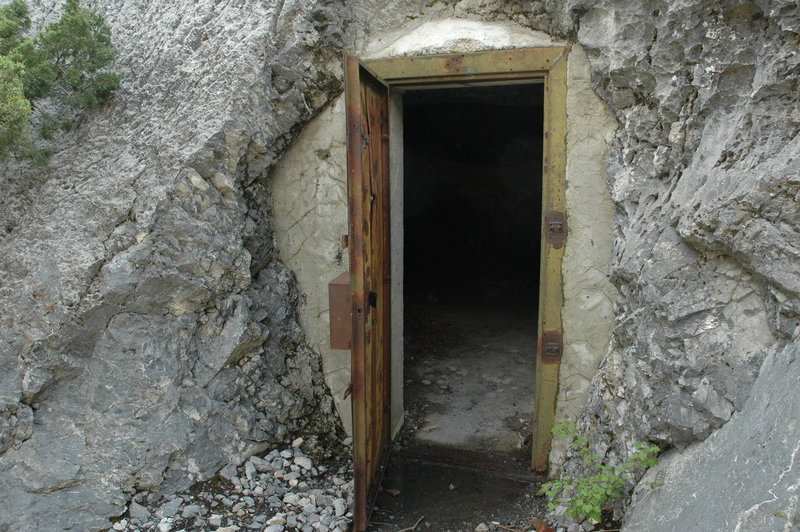 Found this at the top of the canyon, did a little research and found no information on it but if it was a mine they took all the tailings