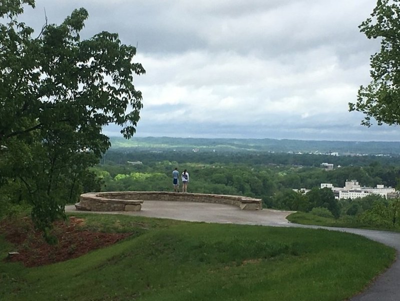 Overlook at Iroquois Park.