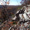 View from ridge on Four Birds Trail