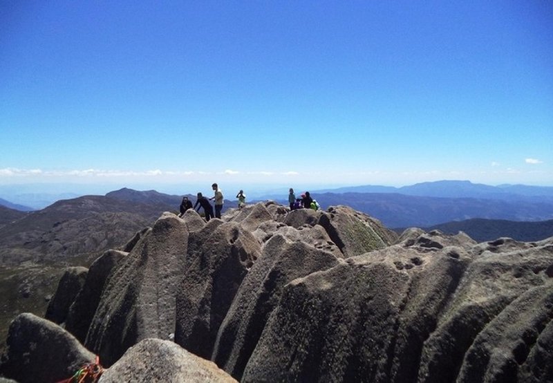 Summit of Agulhas Negras peak