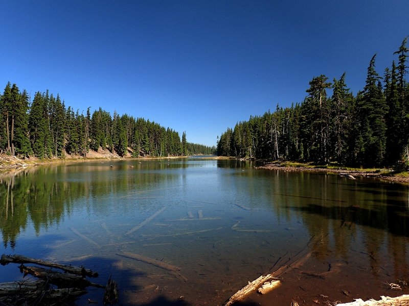 Lake Alta from its southern end