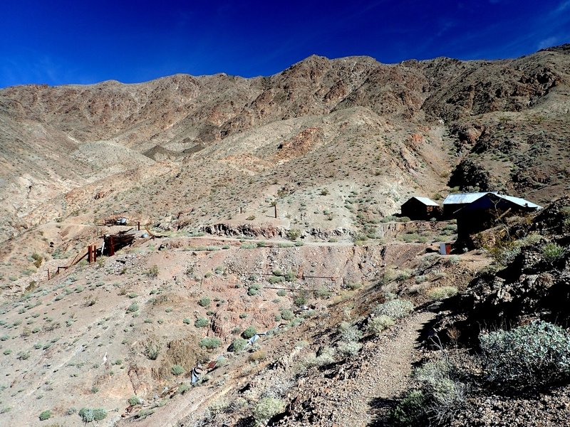 The Ashford Mine buildings