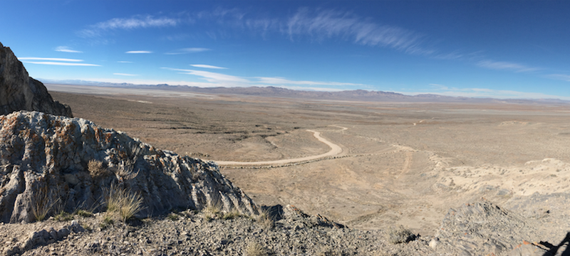 View From the Overlook Into the Basin