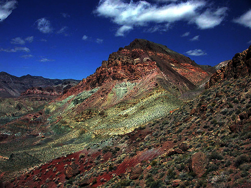 Views along Titus Canyon Rd.