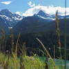 Colonial and Pyramid Peaks, above Diablo Lake