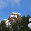 Gem Lake Trail in the snow 1