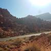 Trail aside of Valley of Fire highway