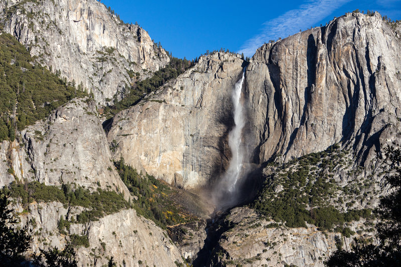 Upper Yosemite Falls from the Four Mile Trail