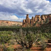 A panoramic view from the trail.