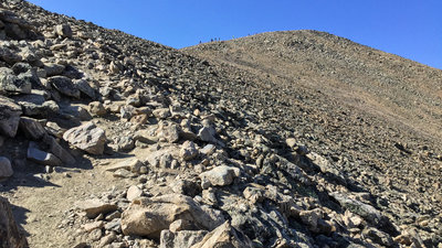 Higher and higher, closer and closer to Albert summit!