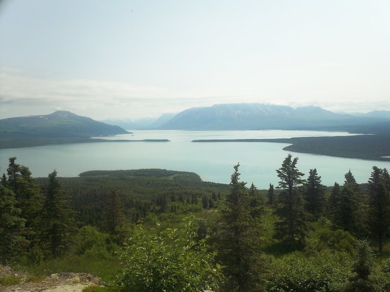 Naknek Lake from Dumping Mountain - Katmai National Park