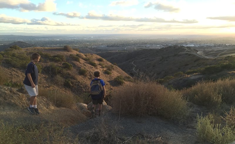 Chino Hills State Park Tower Trail - Brea