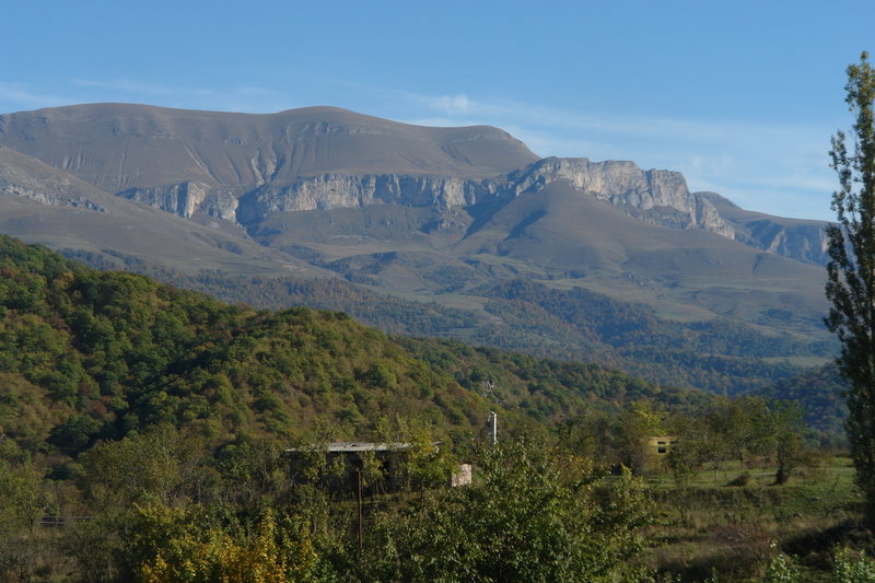 Ijevan mountain ridge