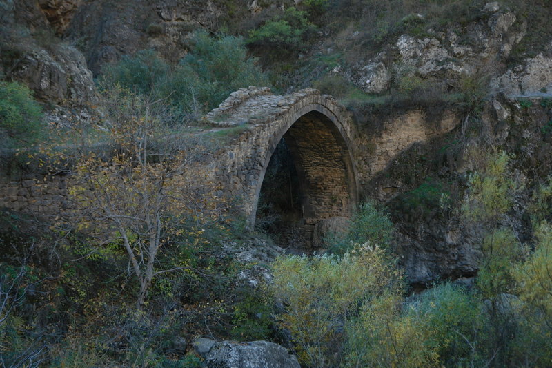 The bridge from Middle Ages