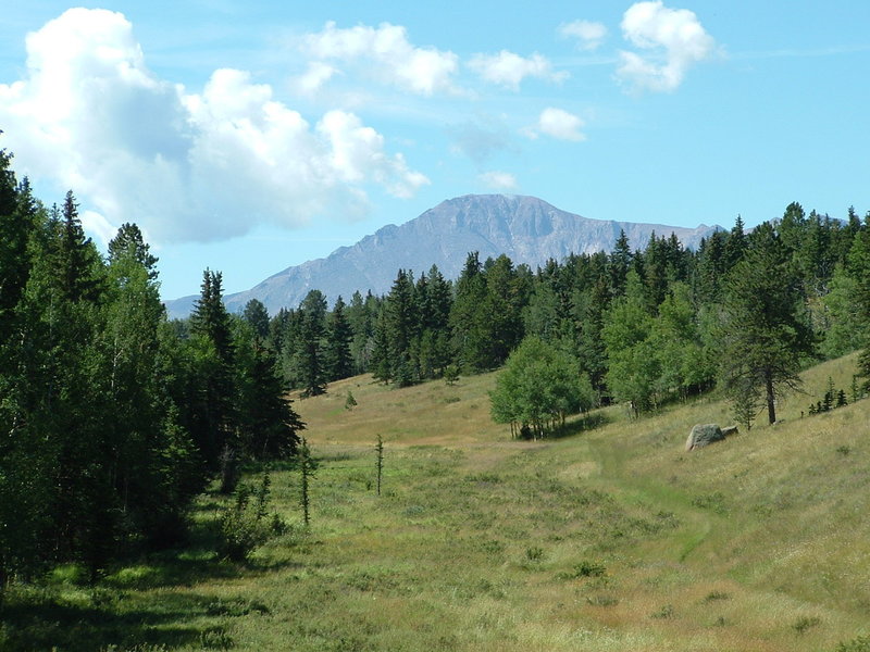 Pikes Peak from Peakview Trail