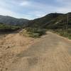 Chino Hills State Park Coal Canyon entrance - Coal Canyon Trail on the the right.  Pipeline and Big Mo are to the left.