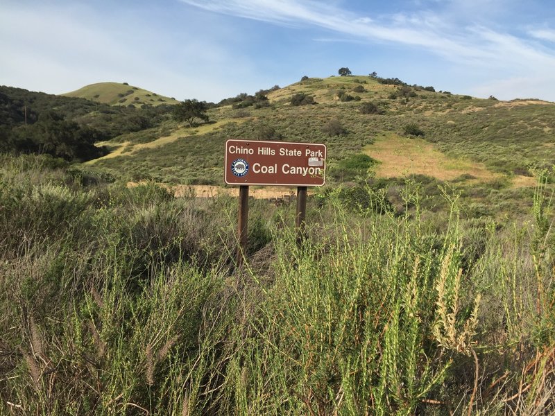 Chino Hills State Park Coal Canyon entrance