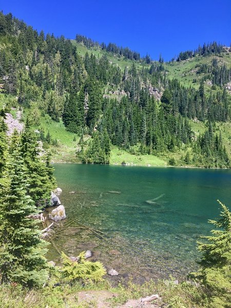 Hoh Lake. Worth the climb.