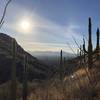 Sunset over Tucson