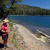 On the shores of Lower Twin Lake