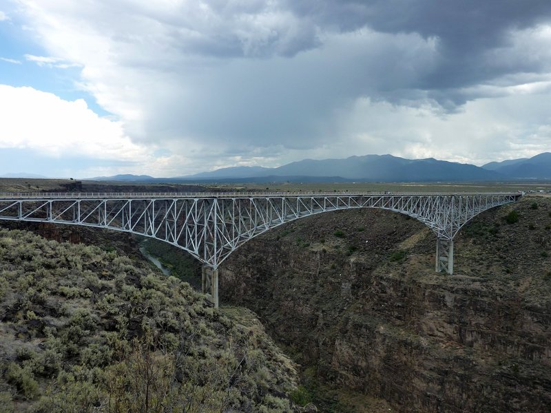 Rio Grande Gorge Bridge.