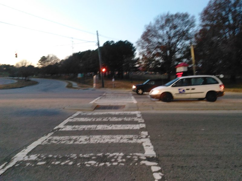 Looking across Lake Wheeler Road toward State Farmer's Market