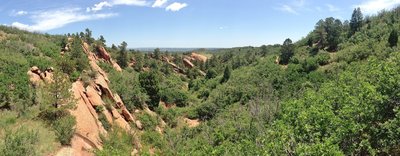 An awesome canyon view from the Rock Rock Canyon Open Space Roundup Trail