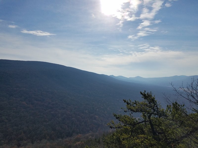 Half Moon Overlook, looking at Big Schloss.