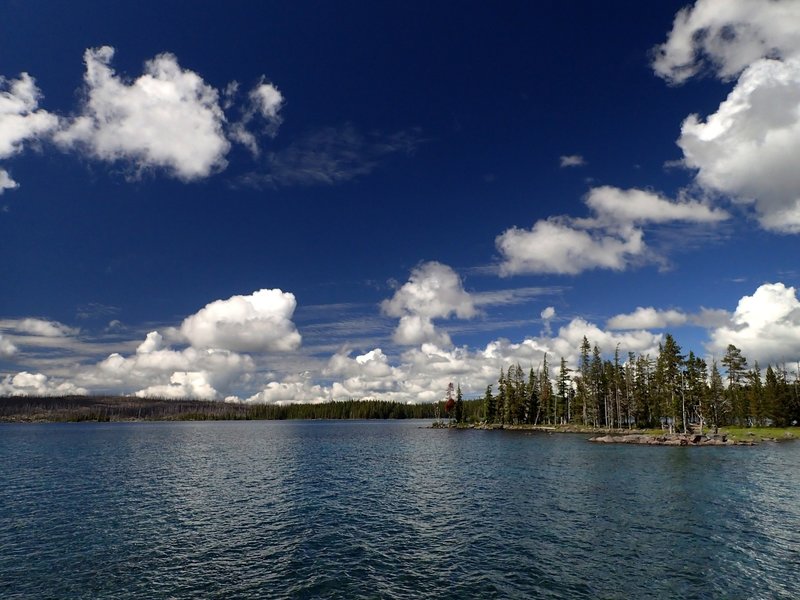 Waldo Lake at Islet Point