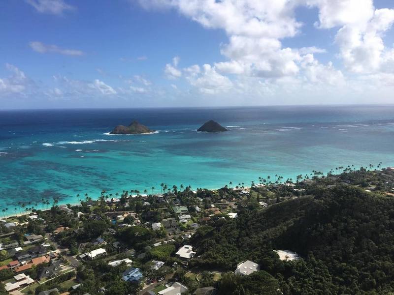 Gorgeous views of Lanikai