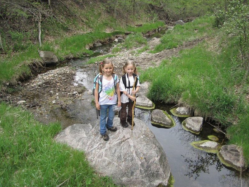 The trail is fun for young and old