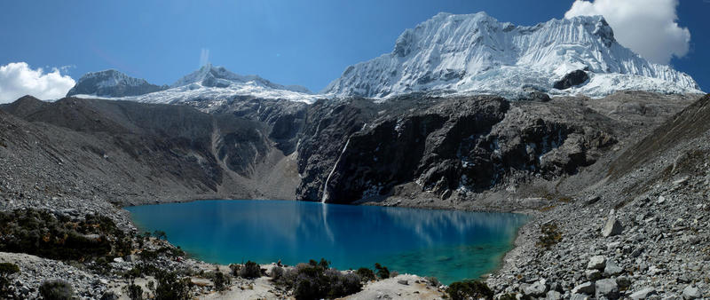 Lake 69, Pisco 5752m, Chacaraju 6112m