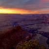 Hopi point at sunset