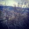 About halfway up ridge looking off towards Stone Mtn State Park