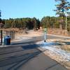 Trailhead for Cary Greenway at Old Reedy Creek Road