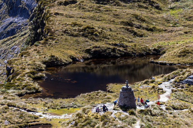 Mackinnon Memorial and Lake Ella