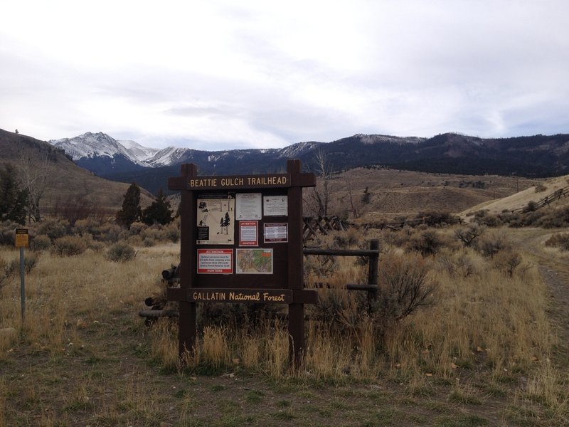 Beattie Gulch Trailhead