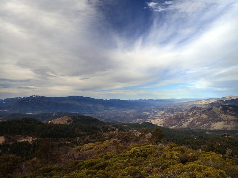 The Rogue Valley from Hobart Bluff