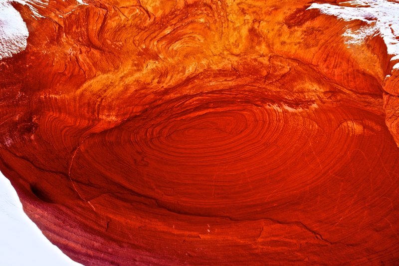 Along Mouse's Tank Trail.