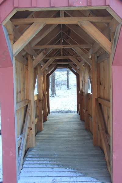 Mill Creek Covered Bridge.