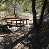 Soldier Creek and Pinyon Ridge trail junction.