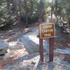 Start of Cedar Canyon Trail from Crystal Lake Road.