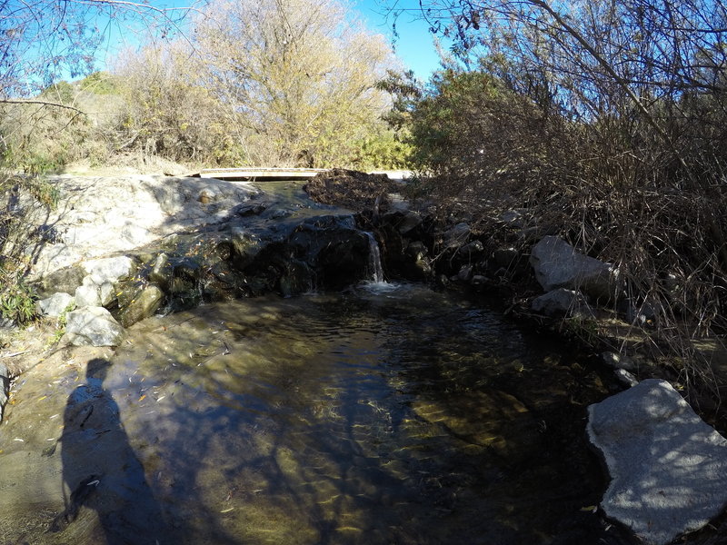 Waterfall on wood canyon trail.