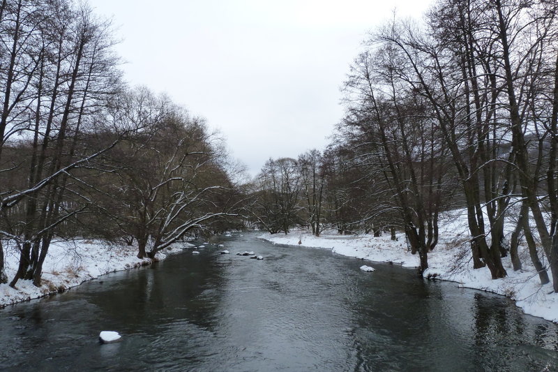 The view from the first bridge