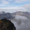 Summit photo looking west toward the Chugach front range high points.