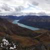 Summit view looking south toward Eklutna Lake.