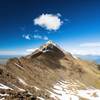 Pioneer Peak from the ridgeline