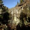 Blue Grotto from the use trail