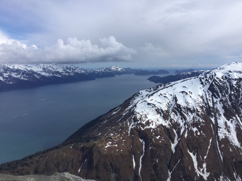 Another amazing view from a top of Mount Marathon.